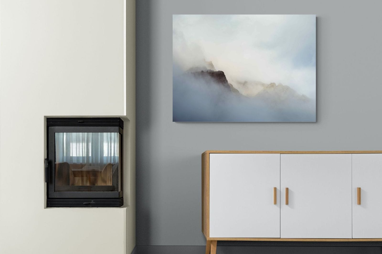 The Buttress-Wall_Art-100 x 75cm-Mounted Canvas-No Frame-Pixalot