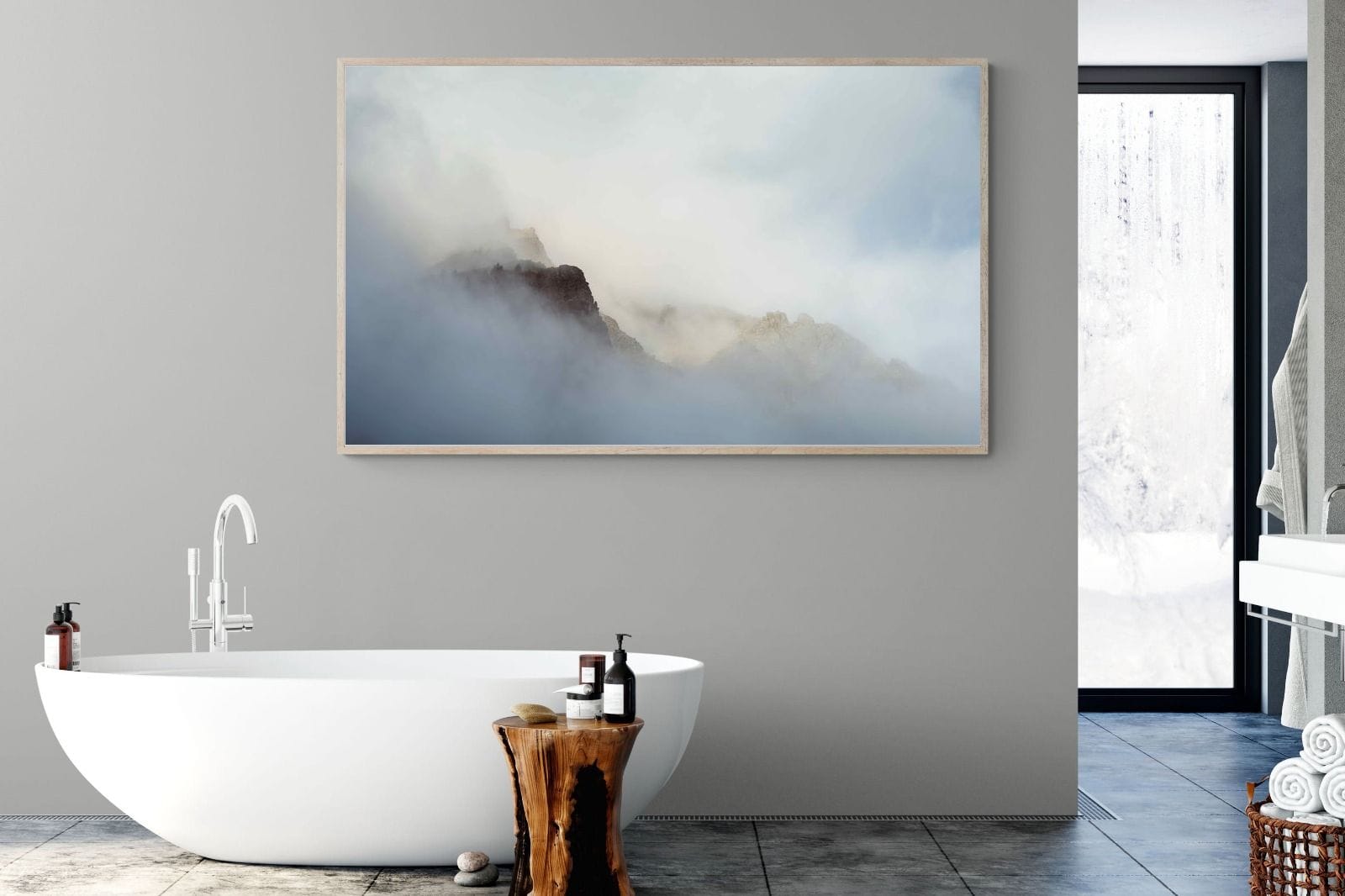 The Buttress-Wall_Art-180 x 110cm-Mounted Canvas-Wood-Pixalot
