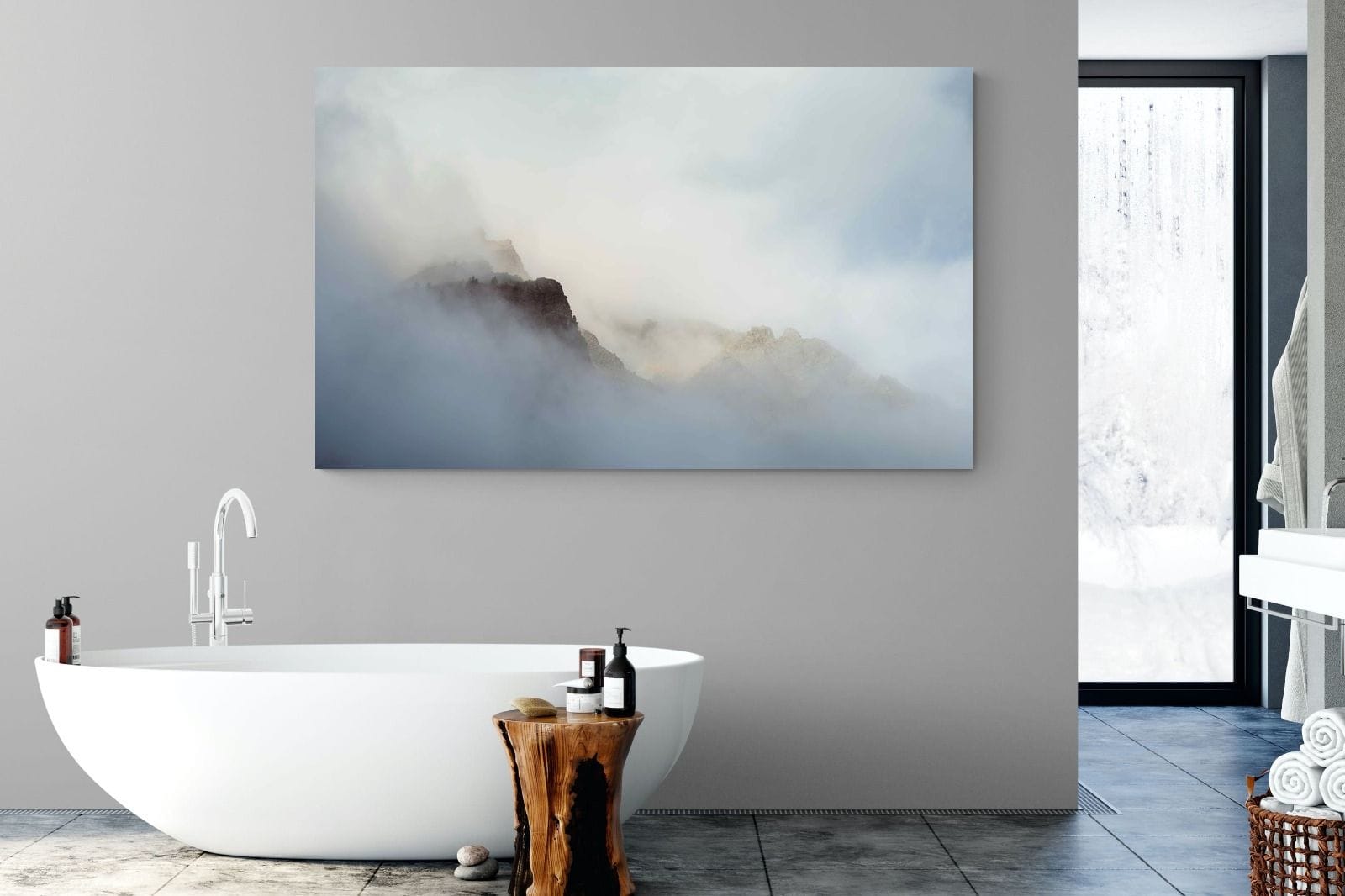 The Buttress-Wall_Art-180 x 110cm-Mounted Canvas-No Frame-Pixalot