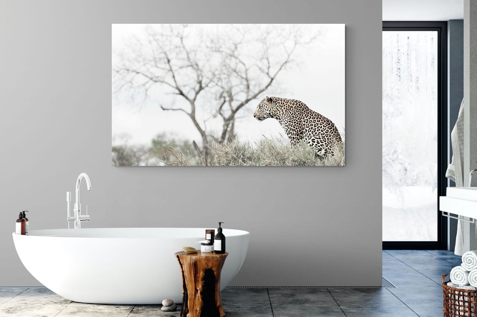 Pixalot Thoughtful Leopard