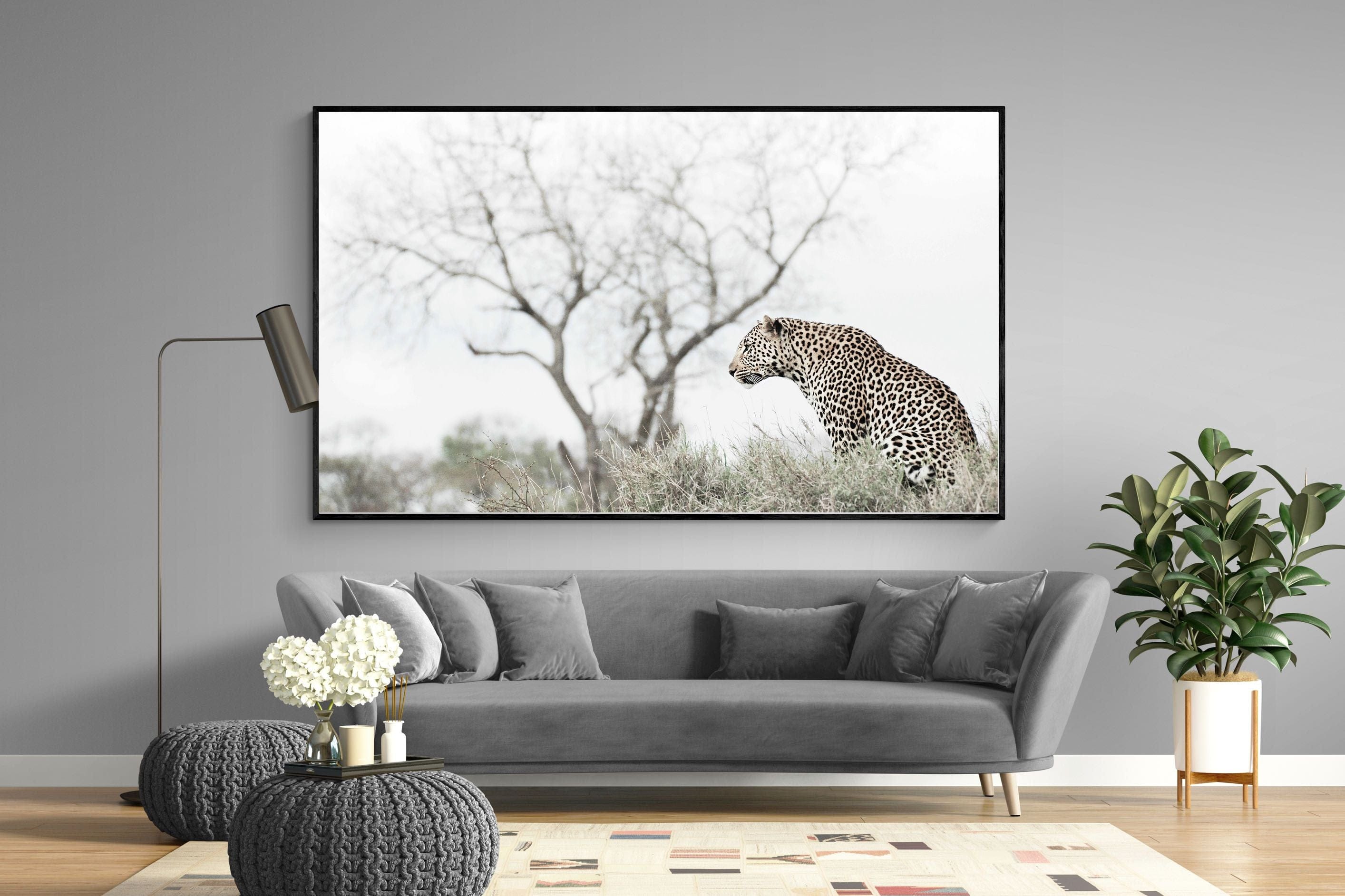 Pixalot Thoughtful Leopard