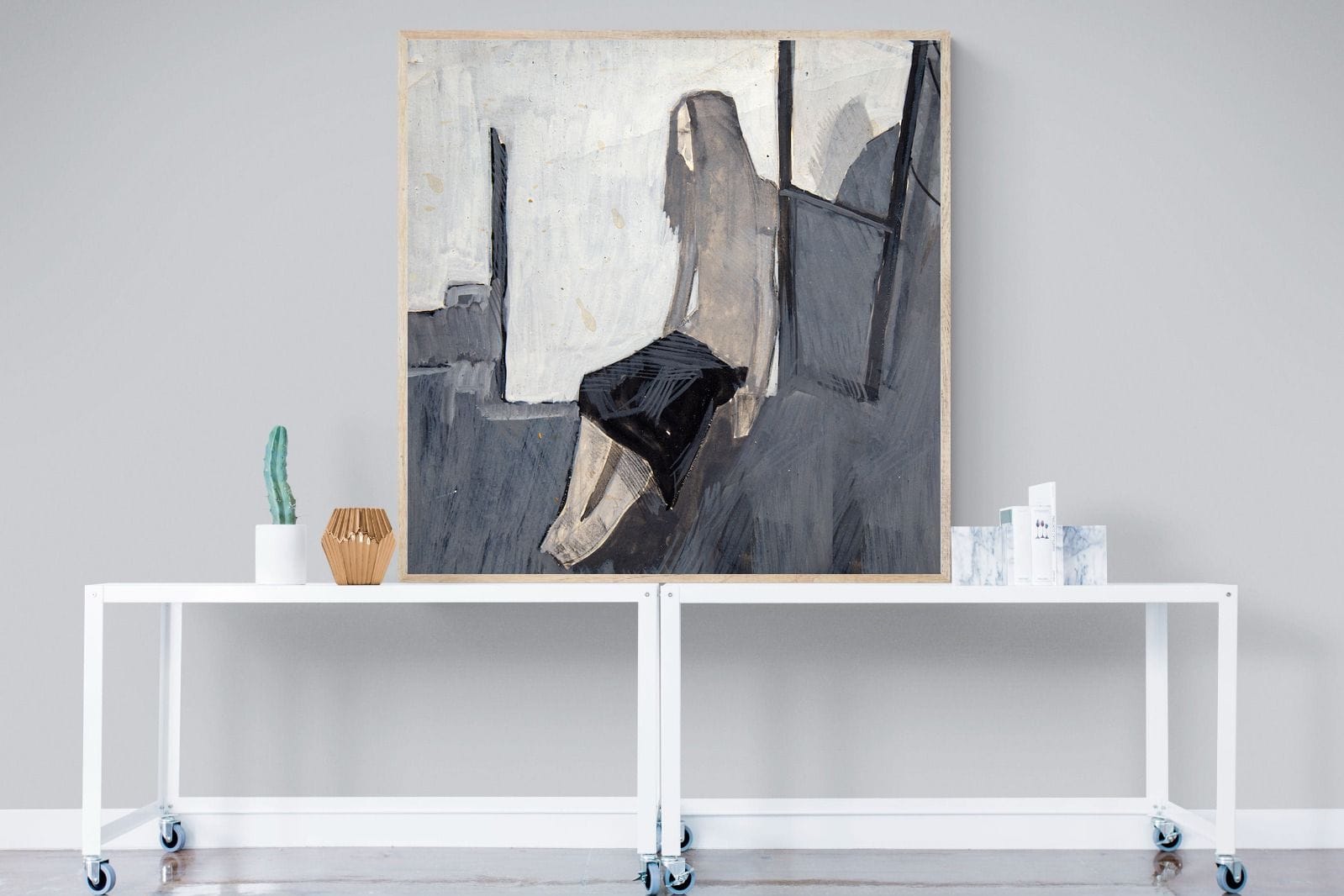 Thoughtful-Wall_Art-120 x 120cm-Mounted Canvas-Wood-Pixalot