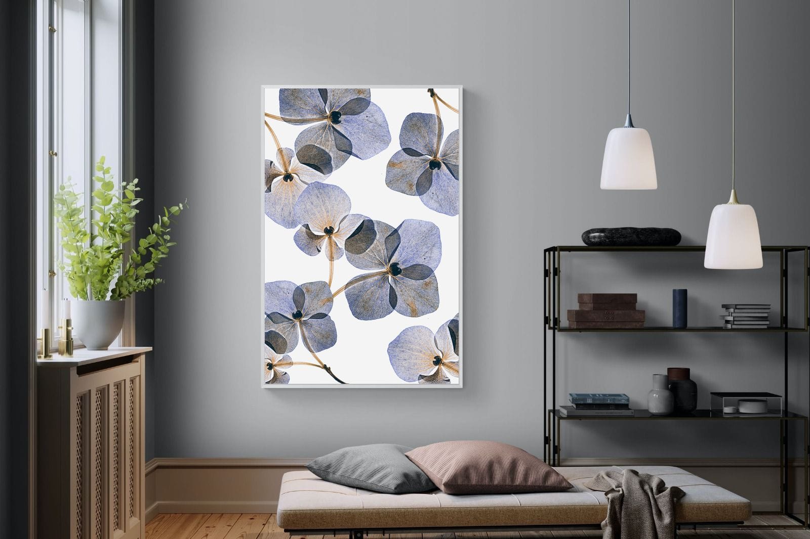 Translucent Botanical-Wall_Art-120 x 180cm-Mounted Canvas-White-Pixalot