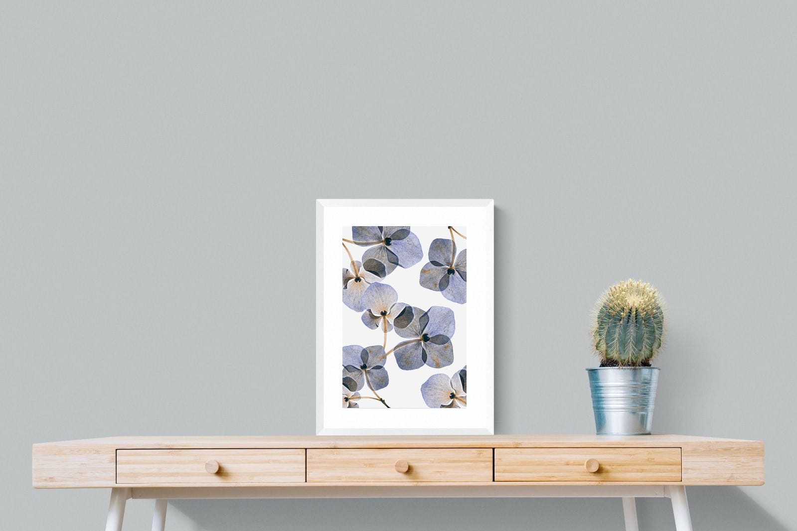 Translucent Botanical-Wall_Art-45 x 60cm-Framed Print-White-Pixalot