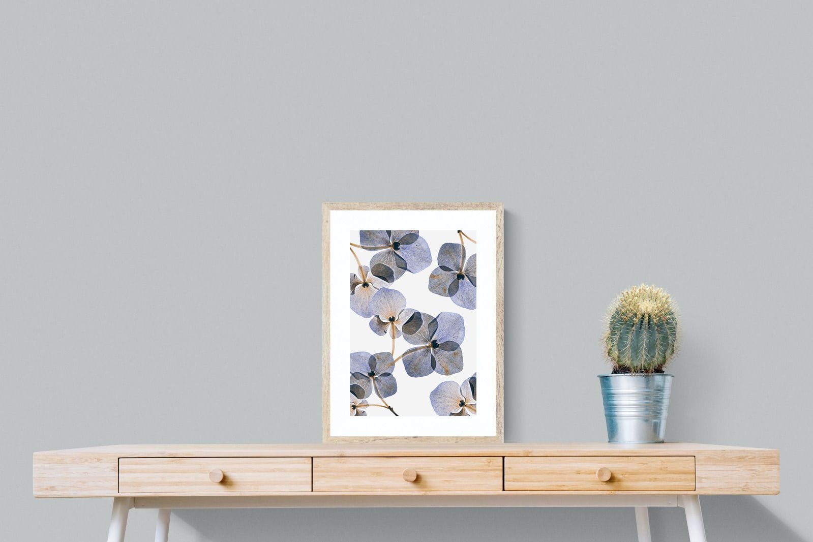 Translucent Botanical-Wall_Art-45 x 60cm-Framed Print-Wood-Pixalot
