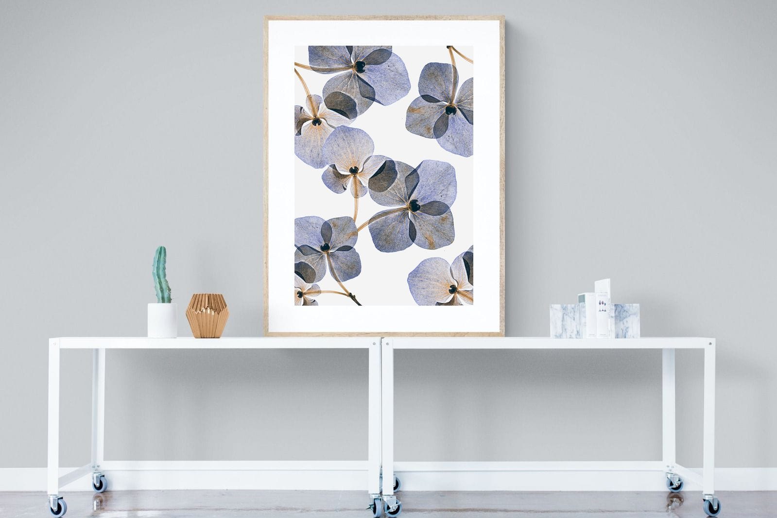 Translucent Botanical-Wall_Art-90 x 120cm-Framed Print-Wood-Pixalot
