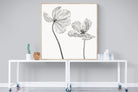 Tulip-Wall_Art-120 x 120cm-Mounted Canvas-Wood-Pixalot