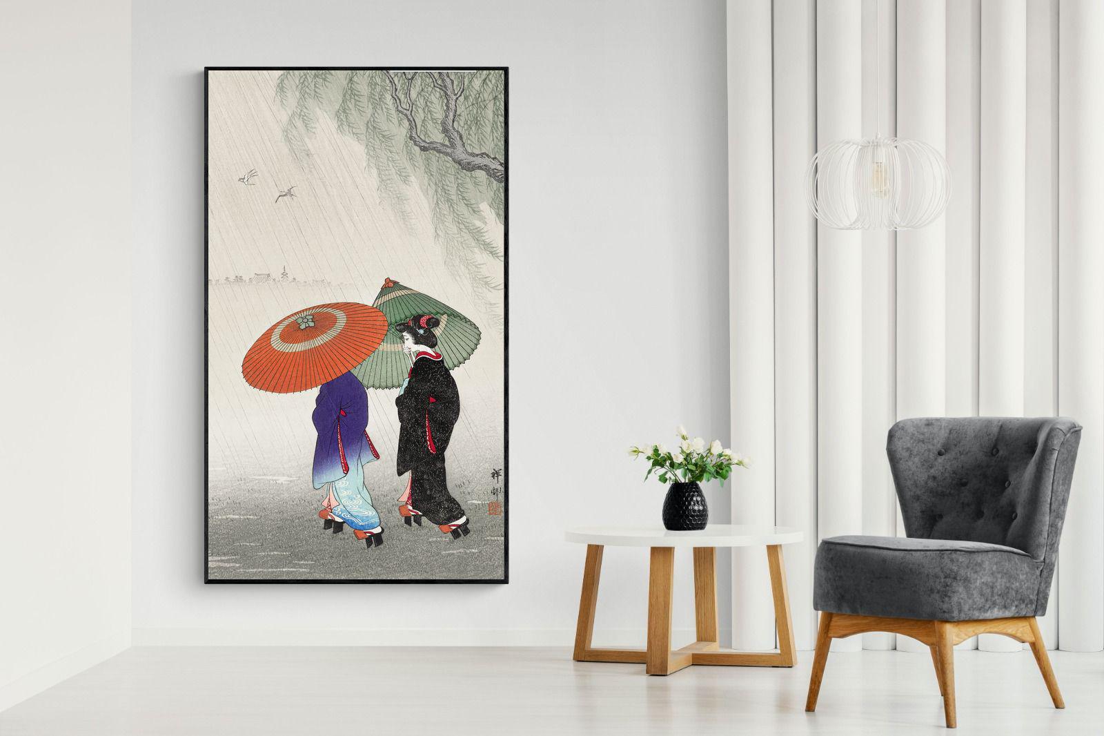 Pixalot Two Women in the Rain