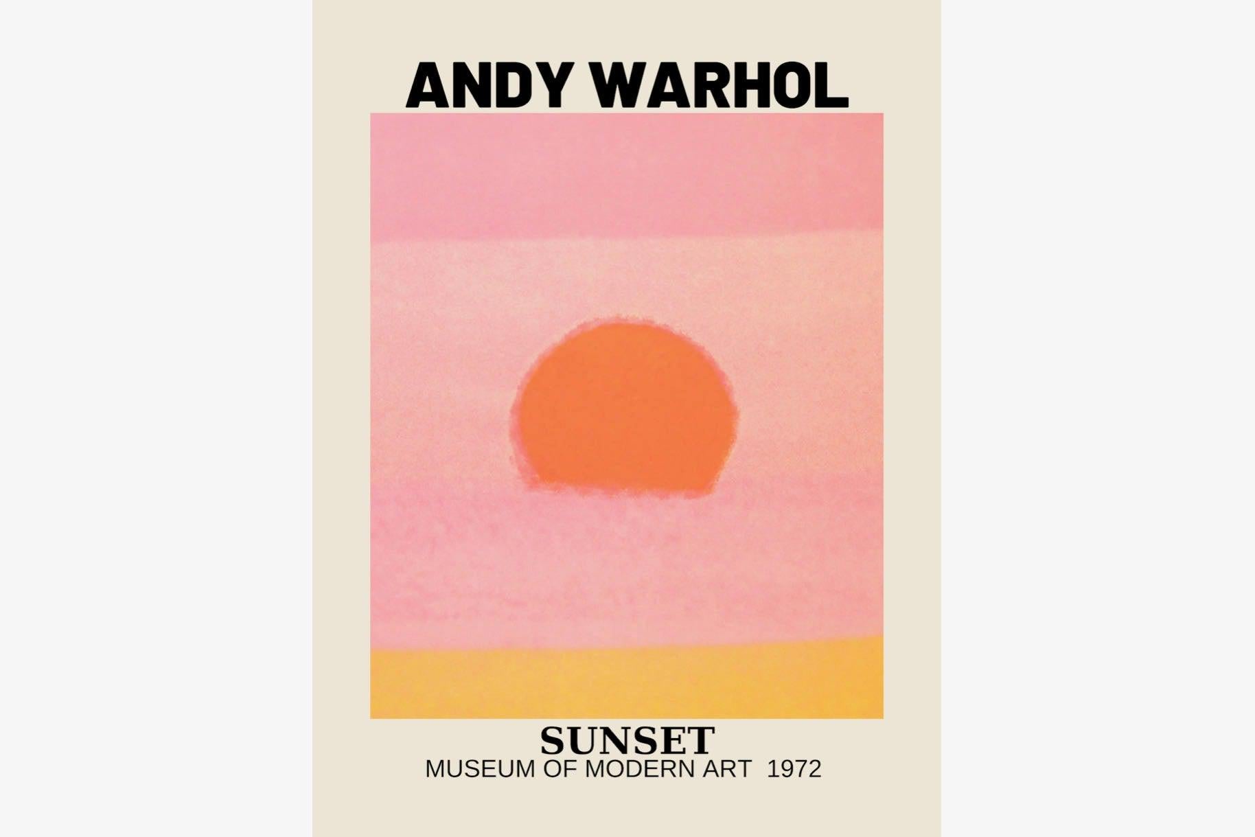 Warhol Exhibition Poster-Wall_Art-Pixalot