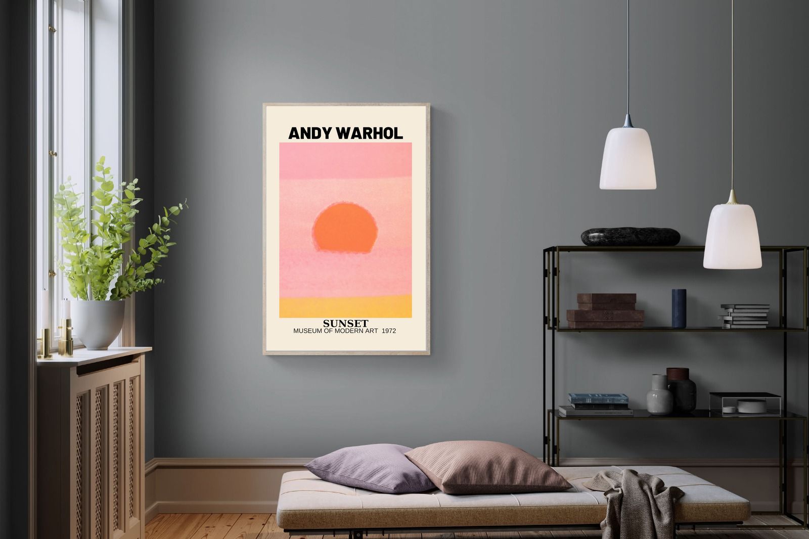 Pixalot Warhol Exhibition Poster