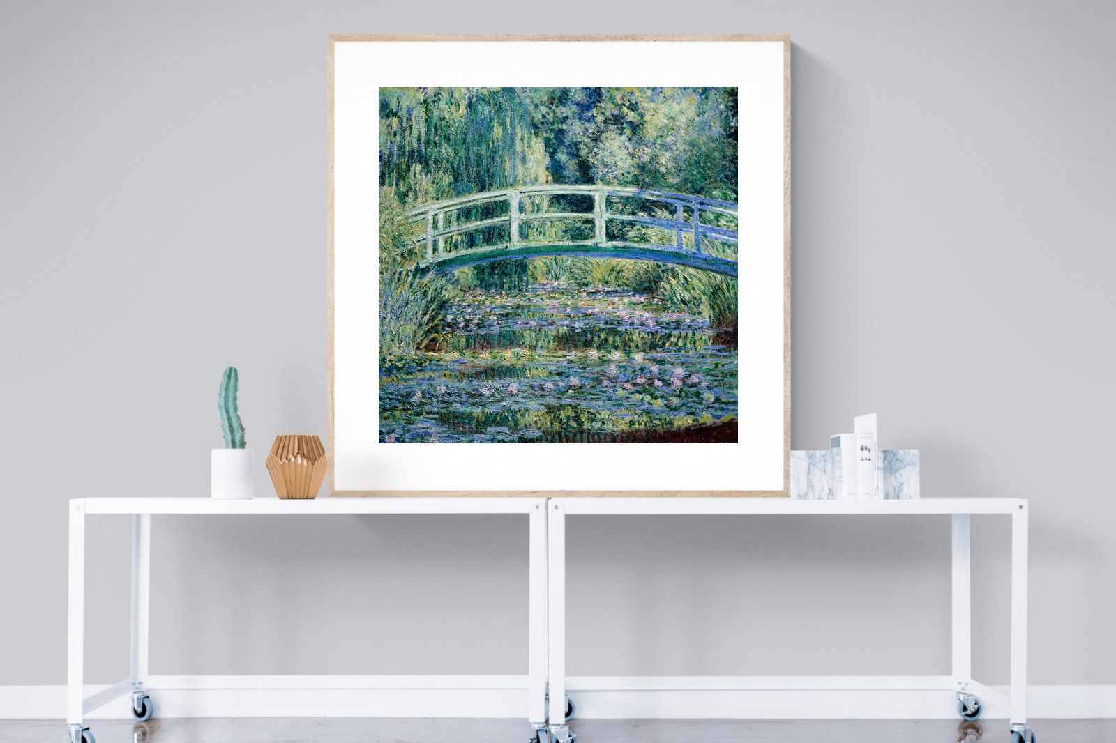 Pixalot Water Lilies and Japanese Bridge