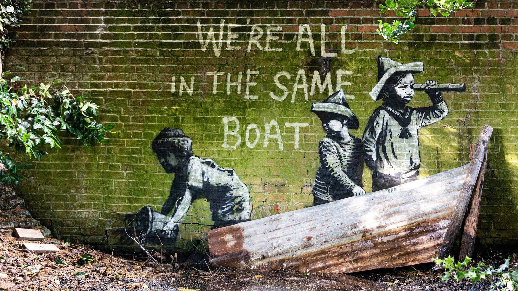 We're All In The Same Boat-Wall_Art-Pixalot