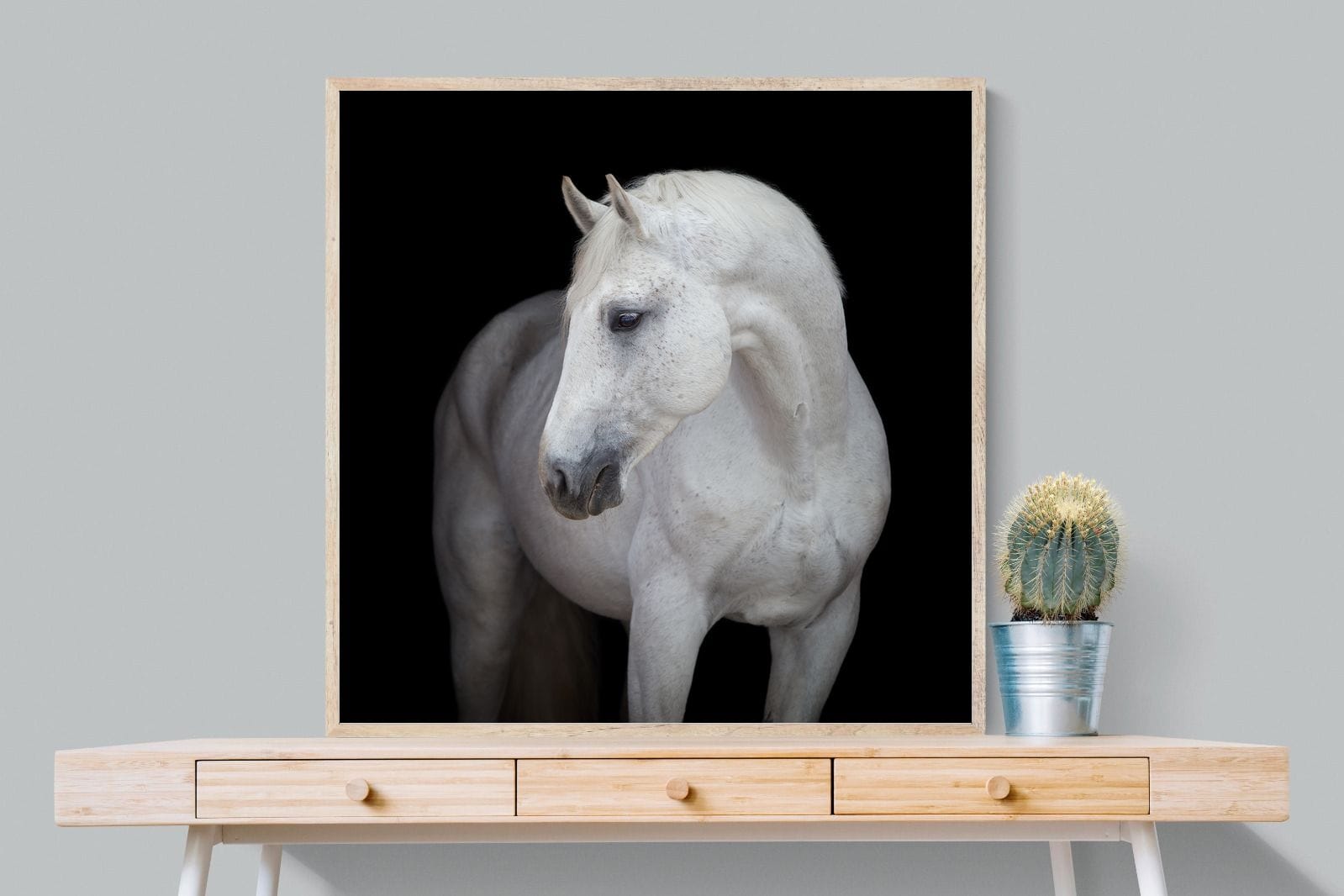 White Light-Wall_Art-100 x 100cm-Mounted Canvas-Wood-Pixalot