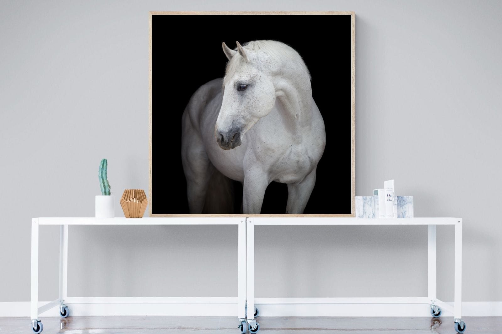 White Light-Wall_Art-120 x 120cm-Mounted Canvas-Wood-Pixalot